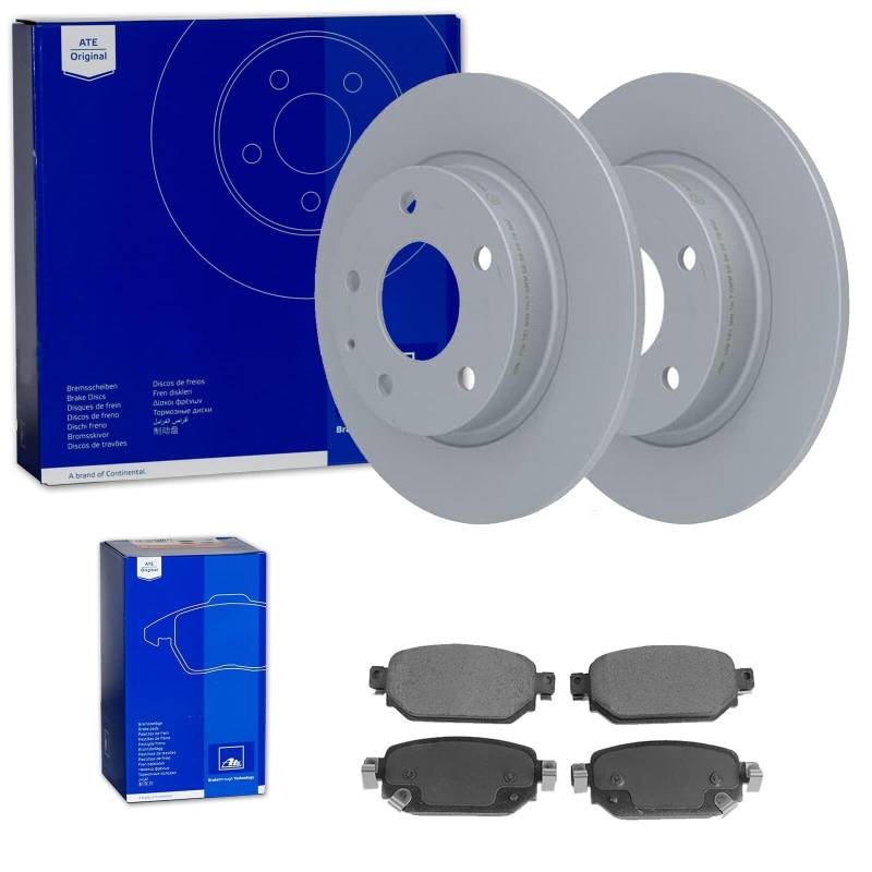 ATE Bremsscheiben 265mm + Beläge hinten passend für 3 BM BN Bj. 2013-2019 von BandelOne