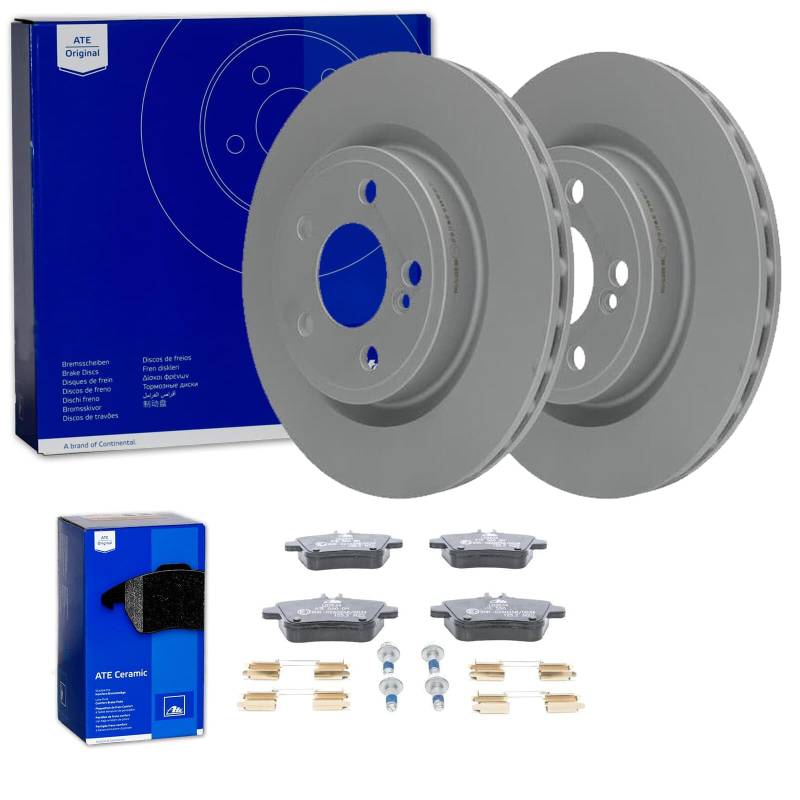 ATE Bremsscheiben 295mm + CERAMIC hinten passend für W176 W117 X156 von BandelOne