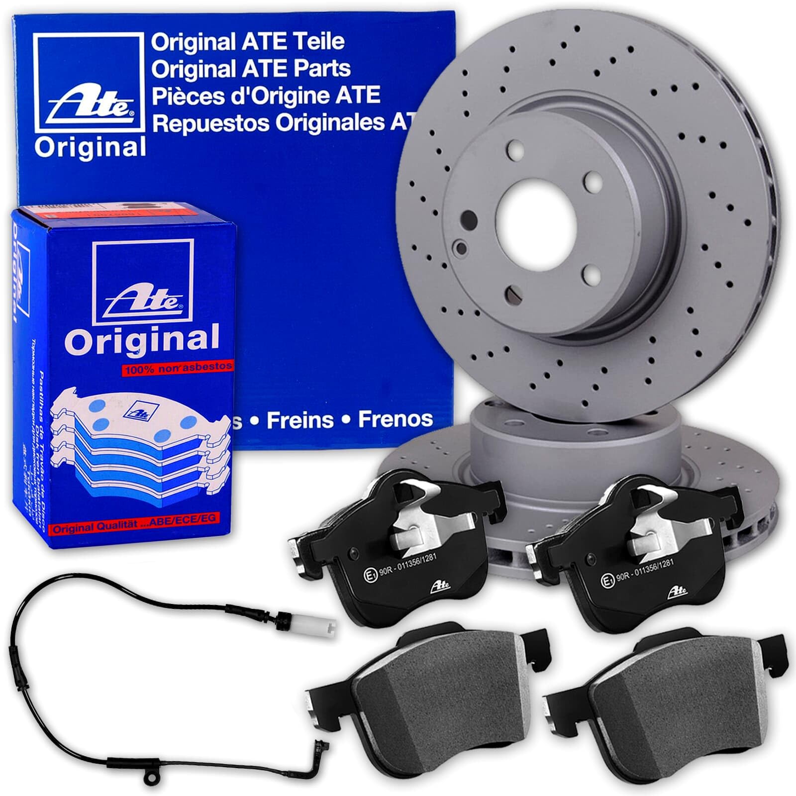 ATE Bremsscheiben 360mm + Beläge vorne passend für 3er M3 E90 E92 E93 E82 M ATE Bremsscheiben 360mm + Beläge vorne passend für 3er M3 E90 E92 E93 E82 M von BandelOne