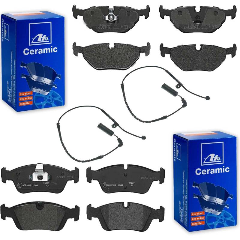 ATE CERAMIC BREMSKLÖTZE vorne + hinten passend für 3er E36 E46 Z3 E36 Z4 E85 von BandelOne