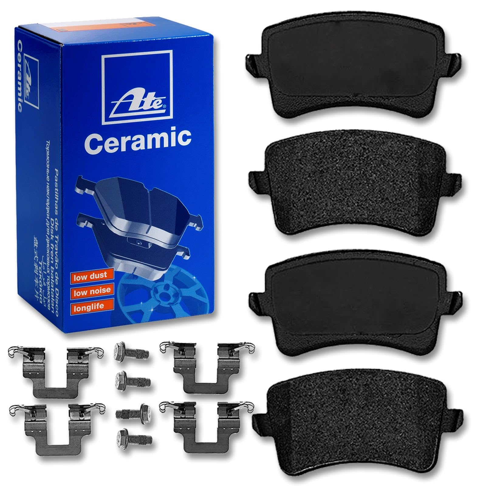 ATE CERAMIC Bremsbeläge hinten passend für A4 8K B8 + A5 8T 8F + Q5 8R ATE CERAMIC Bremsbeläge hinten passend für A4 8K B8 + A5 8T 8F + Q5 8R von BandelOne