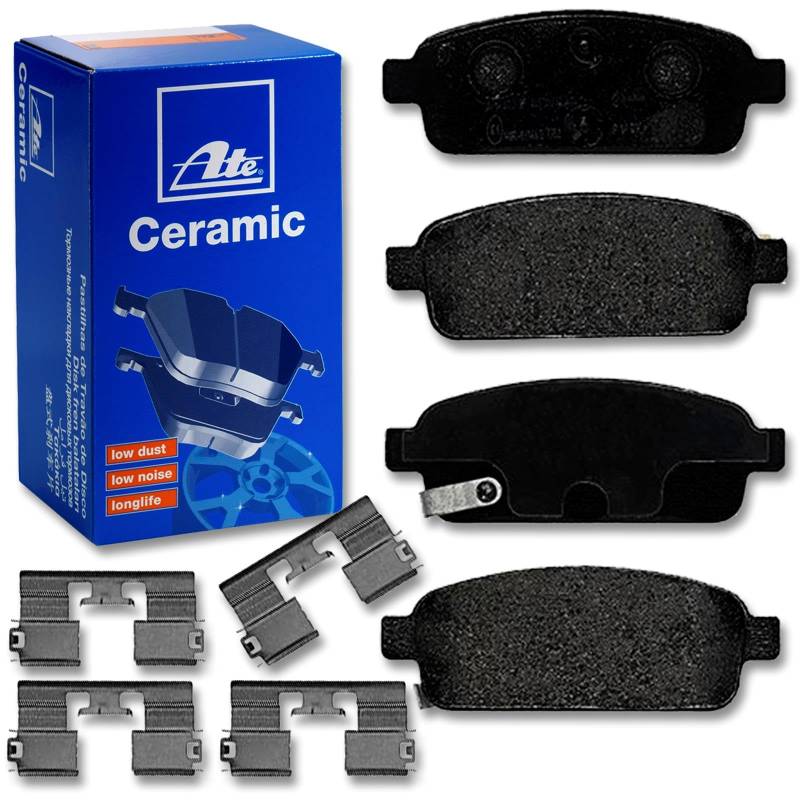 ATE CERAMIC Bremsbeläge hinten passend für Astra J C MOKKA X CASCADA von BandelOne