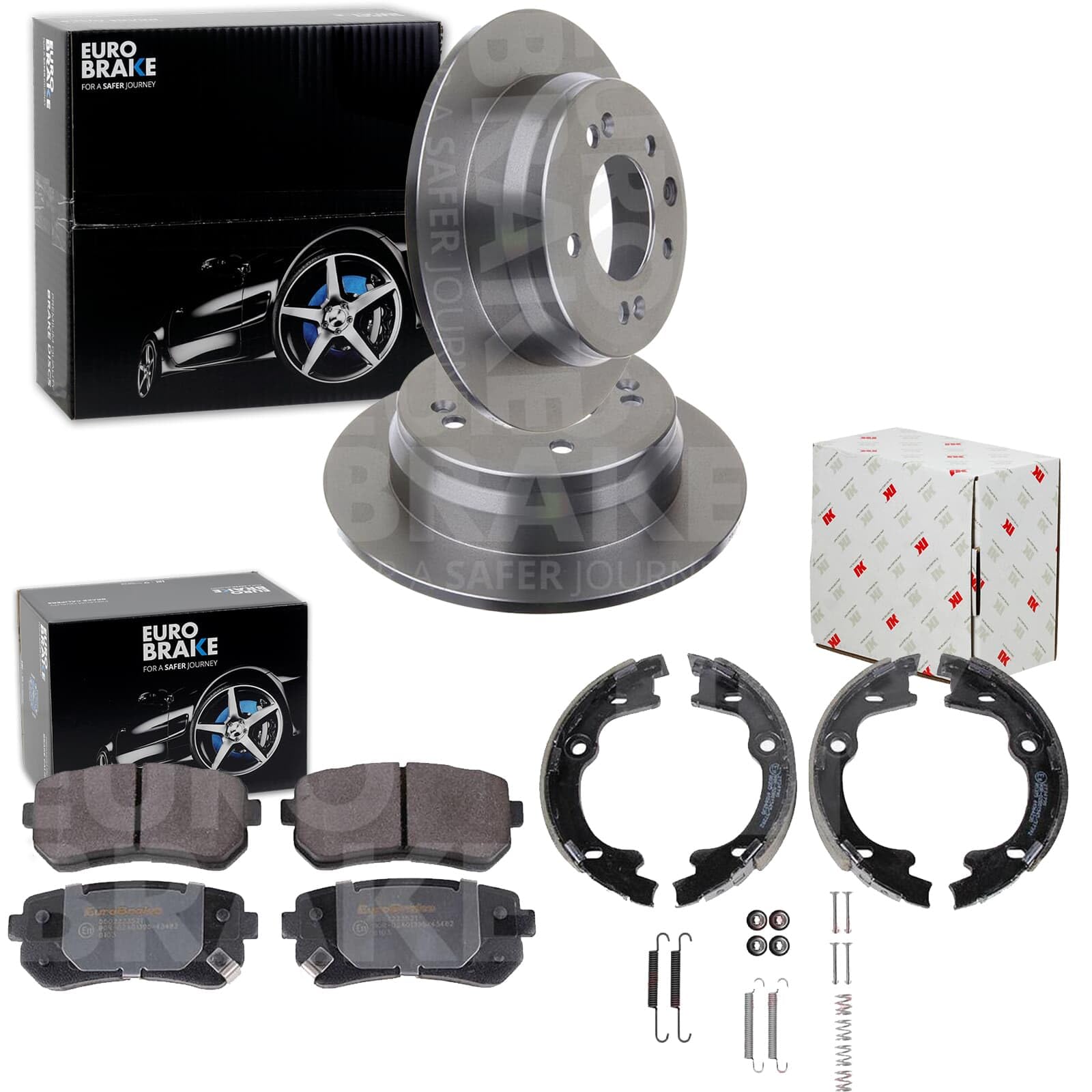 BandelOne Bremsscheiben + Beläge + Handbremse hinten passend für i30 FD BandelOne Bremsscheiben + Beläge + Handbremse hinten passend für i30 FD von BandelOne