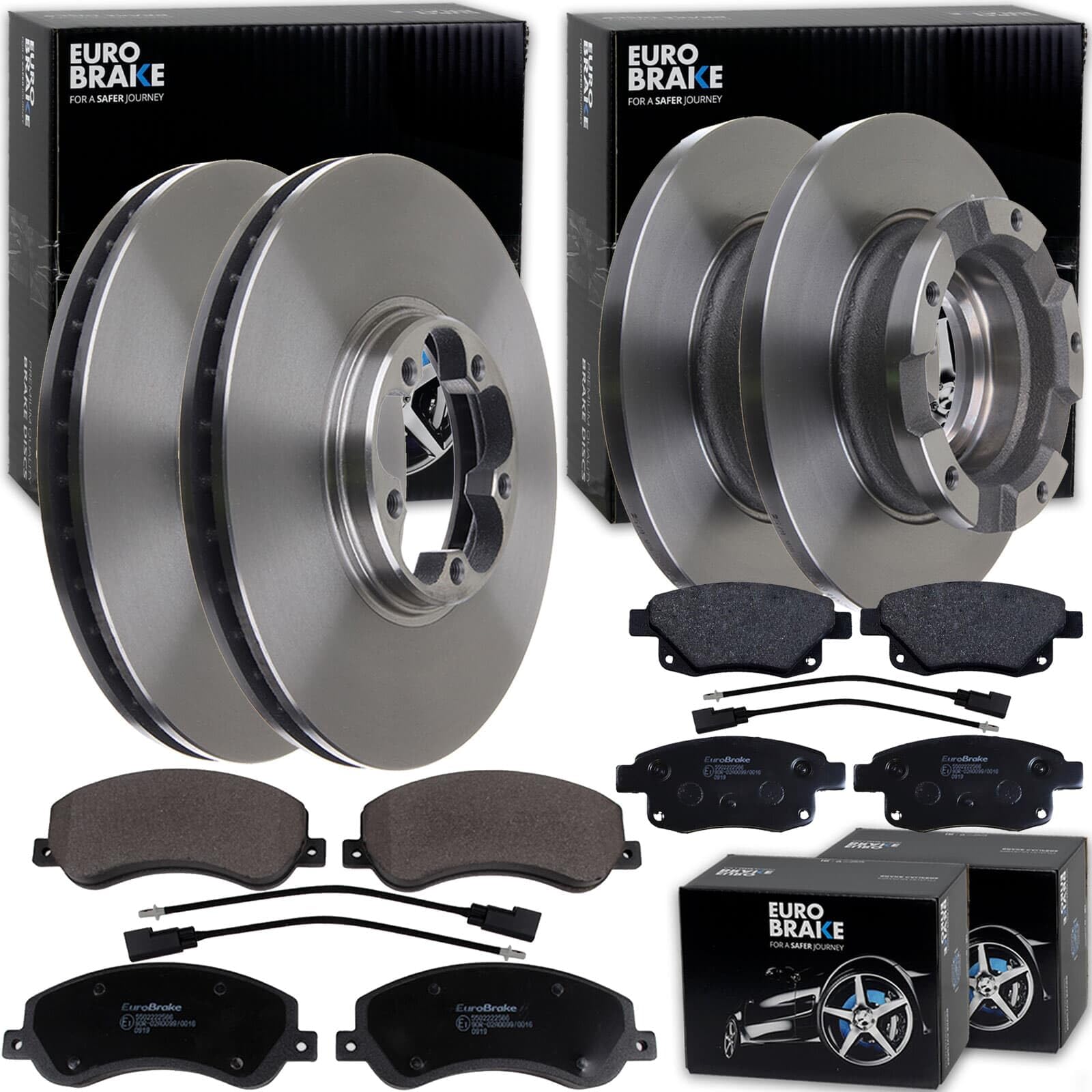 BandelOne Bremsscheiben + Beläge vorne + hinten passend für Transit Tourneo BandelOne Bremsscheiben + Beläge vorne + hinten passend für Transit Tourneo von BandelOne