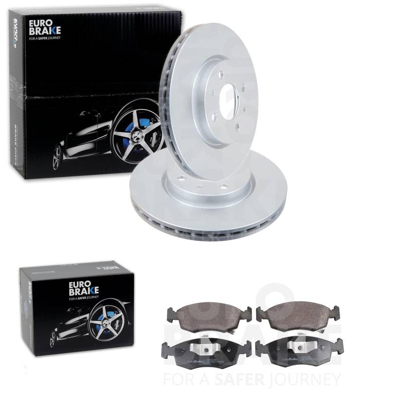 BandelOne Bremsscheiben 257mm + Beläge vorne passend für Panda 312 auch 4x4 von BandelOne