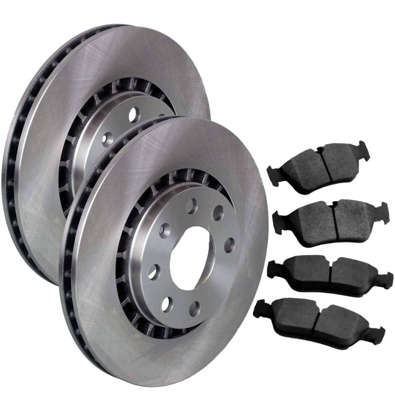 BandelOne Bremsscheiben 320mm belüftet + Beläge hinten passend für 300C 2004-2010 von BandelOne