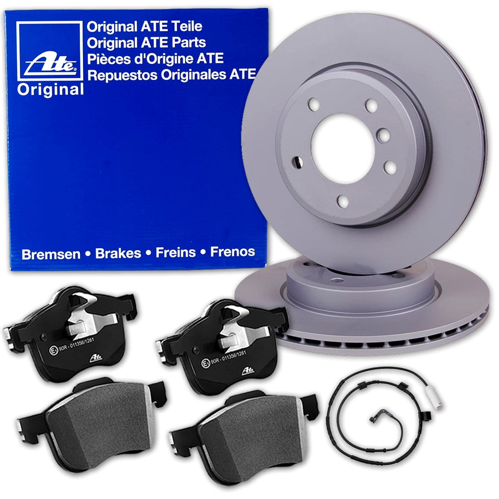 Bremsenset ATE Bremsscheiben 300mm ATE Bremsbeläge vorne + Warnkontakt Bremsenset ATE Bremsscheiben 300mm ATE Bremsbeläge vorne + Warnkontakt von BandelOne