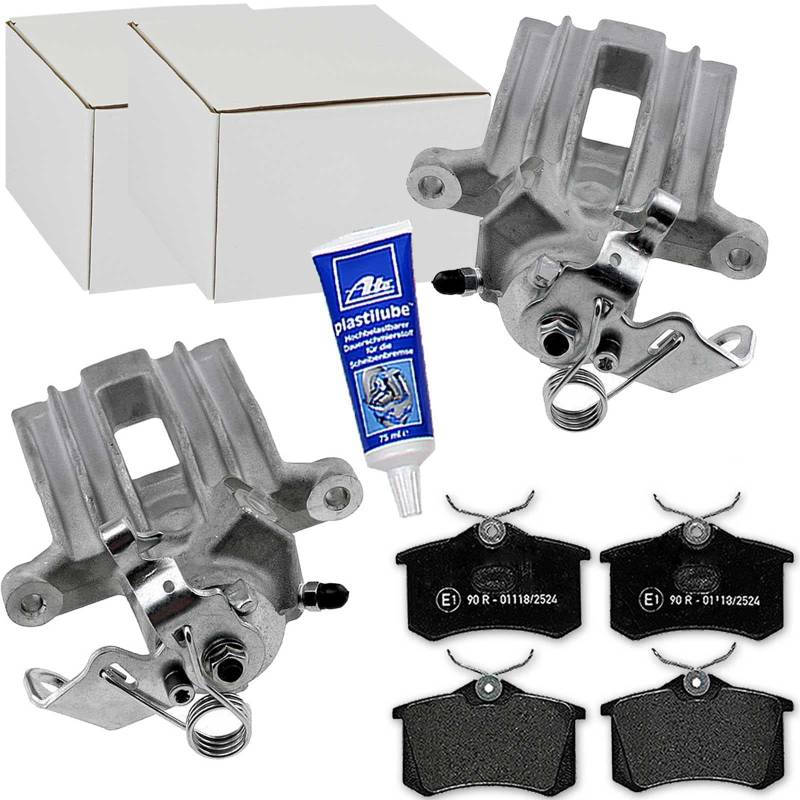 Bremssattel hinten links und rechts + Bremsbeläge von BandelOne
