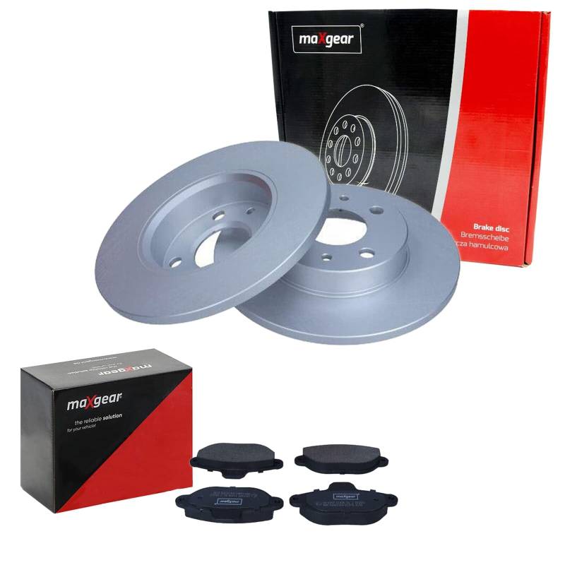 Bremsscheiben 240mm + Beläge vorne passend für Panda 169 Punto 188 von BandelOne