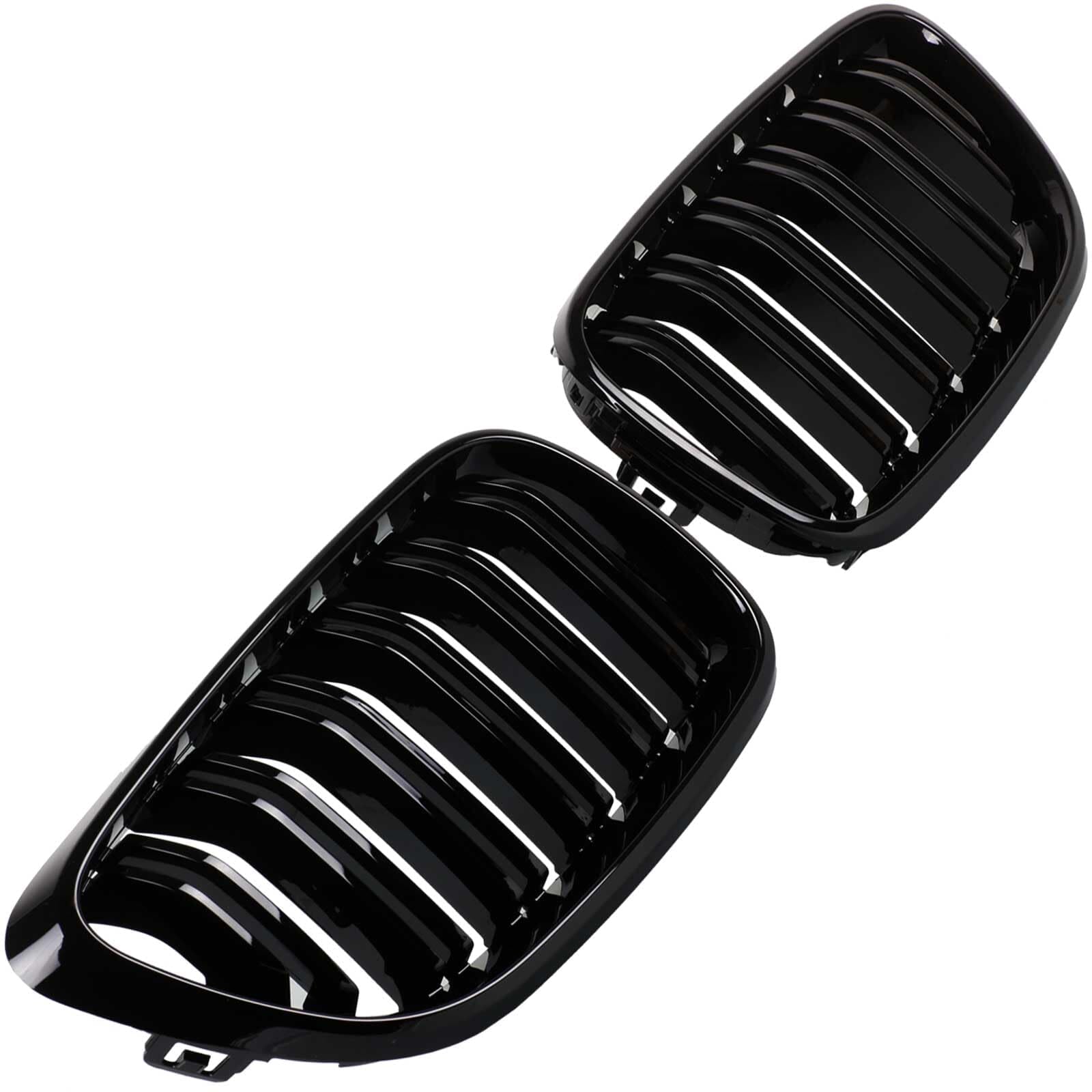 BandelOne Doppelsteg Kühlergitter, Nieren, Kühlergrill, Schwarz Glänzend, ABS-Kunststoff passend für F22 F23 Coupe BandelOne Doppelsteg Kühlergitter, Nieren, Kühlergrill, Schwarz Glänzend, ABS-Kunststoff passend für F22 F23 Coupe von BandelOne