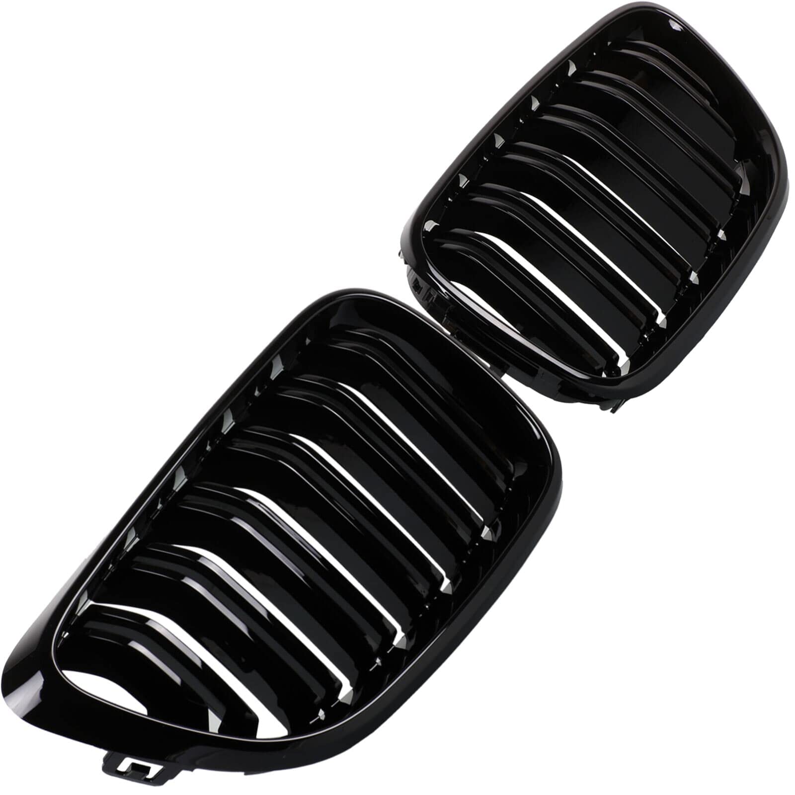 Doppelsteg Kühlergrill Sport Nieren schwarz glänzend Doppelsteg Kühlergrill Sport Nieren schwarz glänzend von BandelOne