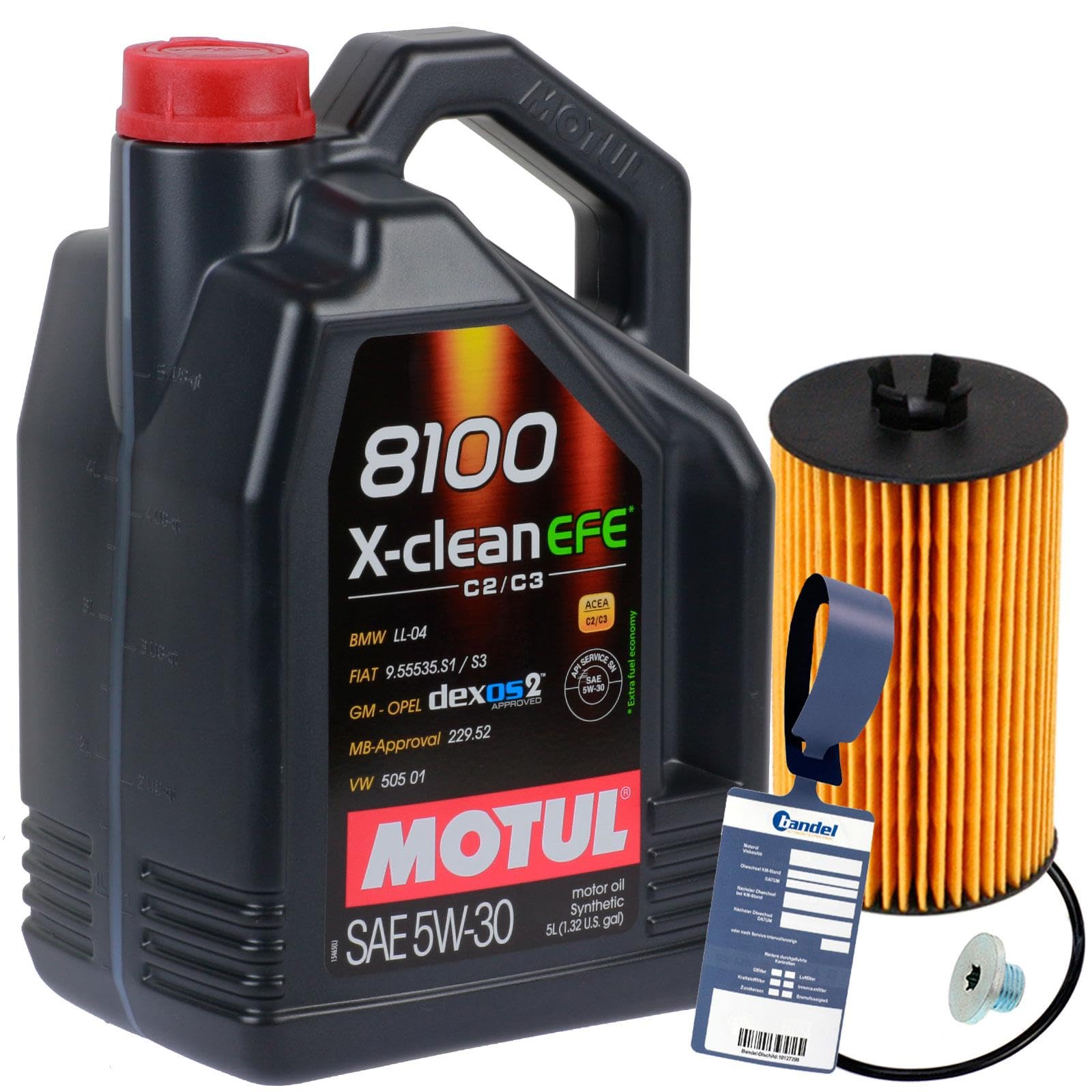 Filter + Ölfilter + 5L EFE 5W30 passend für ADAM Astra G H J Corsa D Filter + Ölfilter + 5L EFE 5W30 passend für ADAM Astra G H J Corsa D von BandelOne