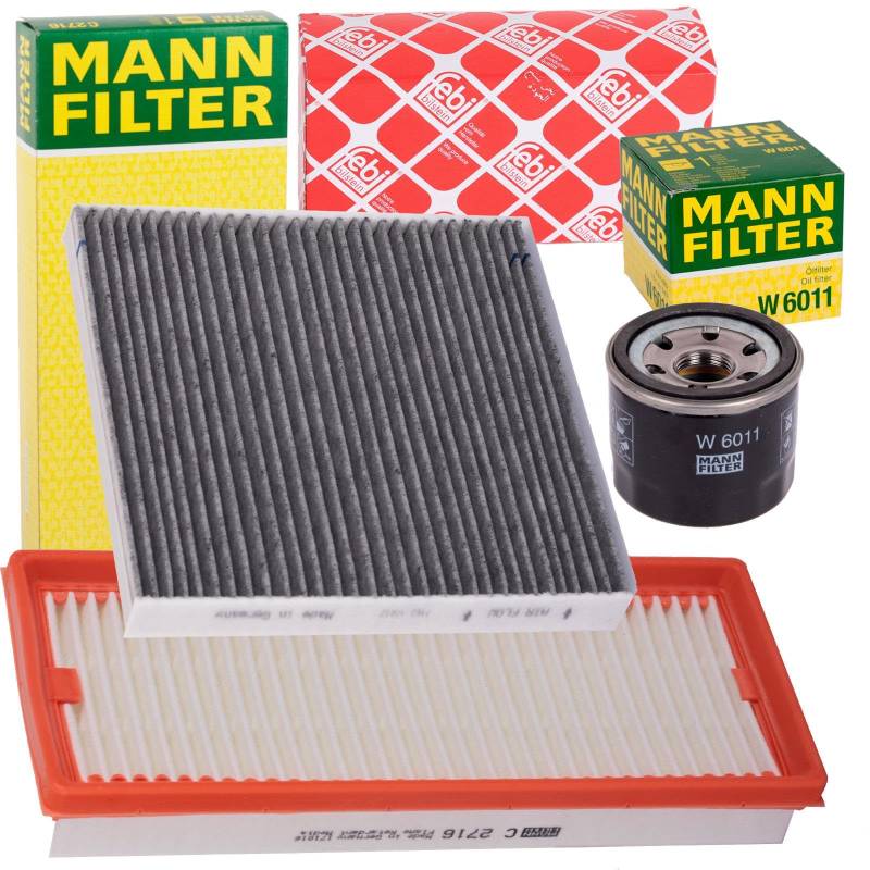 Filterset Inspektionspaket Pollenfilter, Luftfilter + Ölfilter von BandelOne