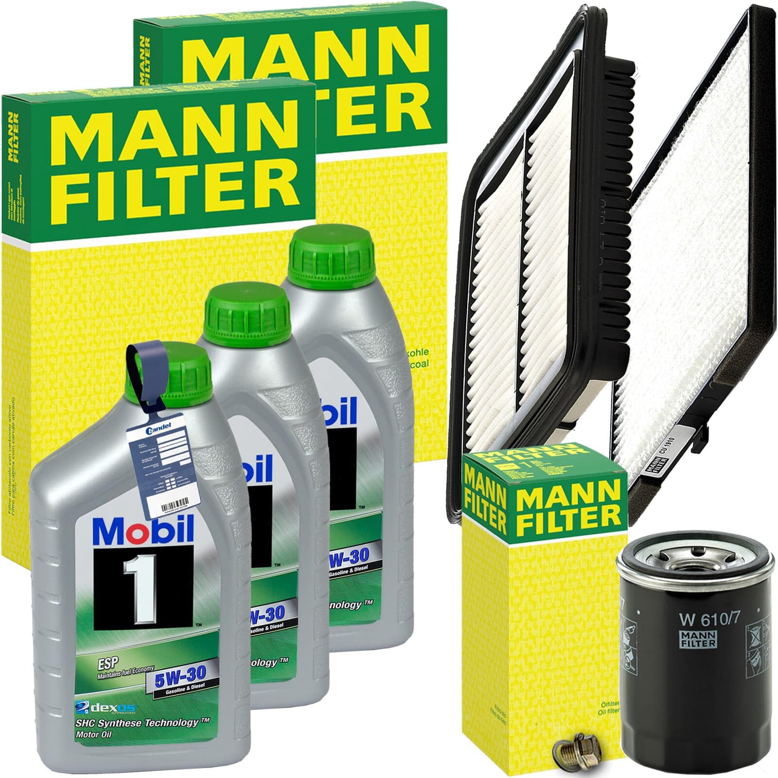 Inspektionspaket + 1 5W-30 Motoröl passend für PICANTO II TA 1.0 I10 Inspektionspaket + 1 5W-30 Motoröl passend für PICANTO II TA 1.0 I10 von BandelOne