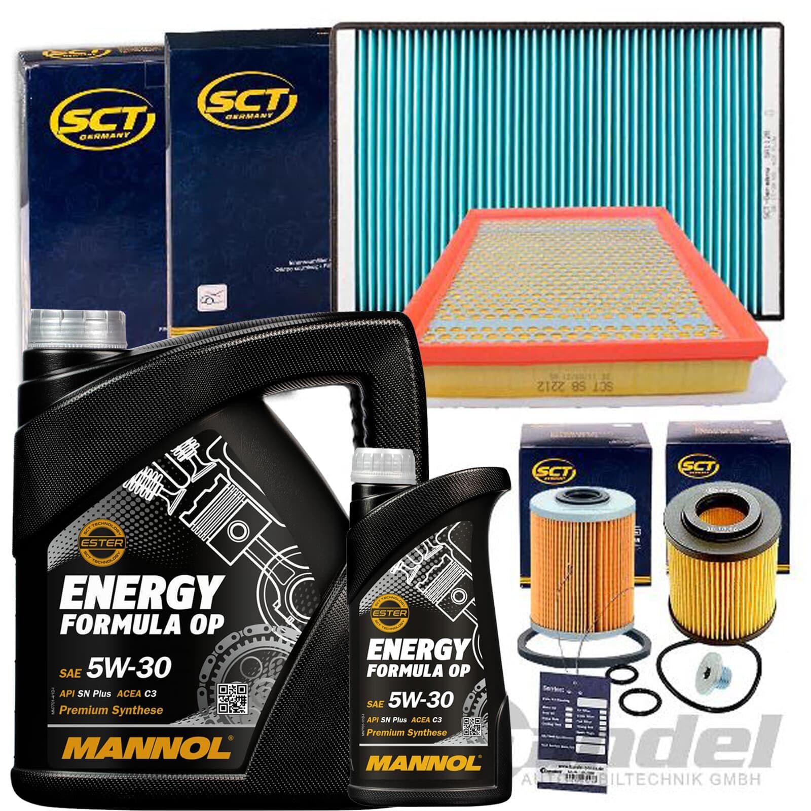 Inspektionspaket + 5W30 Öl passend für Astra H CARAVAN 1.7 110 125 PS Inspektionspaket + 5W30 Öl passend für Astra H CARAVAN 1.7 110 125 PS von BandelOne