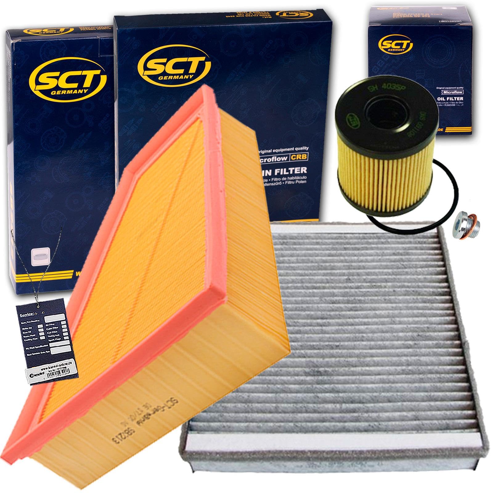 Inspektionspaket Filter 2.0 TDCI S MAX WA6 Mondeo 4 von BandelOne