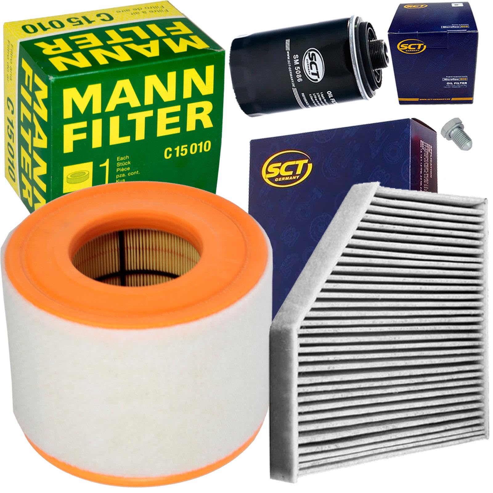 Inspektionspaket Filter passend für A6 4G 2.0 TFSI 180 + 211 PS Inspektionspaket Filter passend für A6 4G 2.0 TFSI 180 + 211 PS von BandelOne