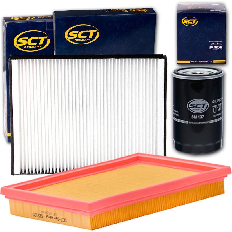 Inspektionspaket Filter passend für Fiesta 5 FUSION JU 1.3 + 1.6 von BandelOne