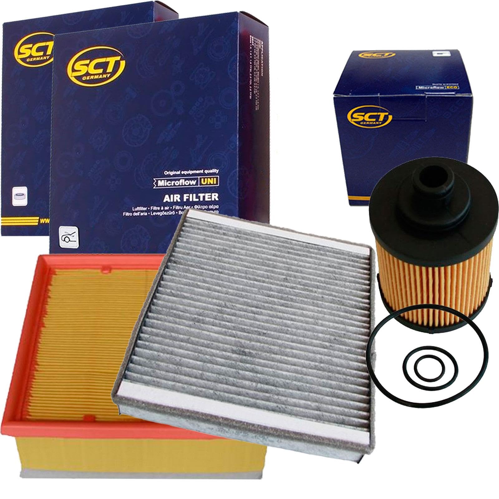 Inspektionspaket- Ölfilter + LUFT + Innenraum-Filter passend für Corsa D 1.3 CDTI Inspektionspaket- Ölfilter + LUFT + Innenraum-Filter passend für Corsa D 1.3 CDTI von BandelOne