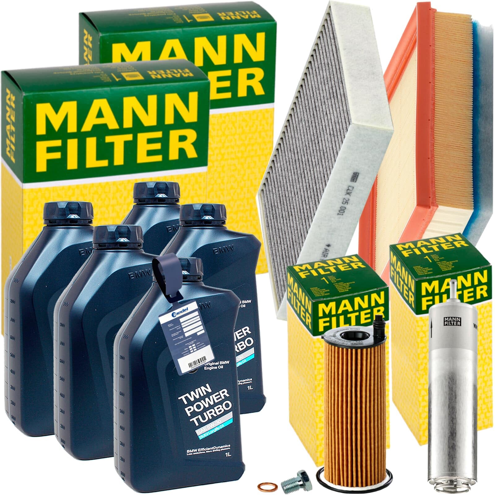 Inspektionspaket passend für 1er F40 2er F45 X1 F48 + 5W30 Öl Inspektionspaket passend für 1er F40 2er F45 X1 F48 + 5W30 Öl von BandelOne
