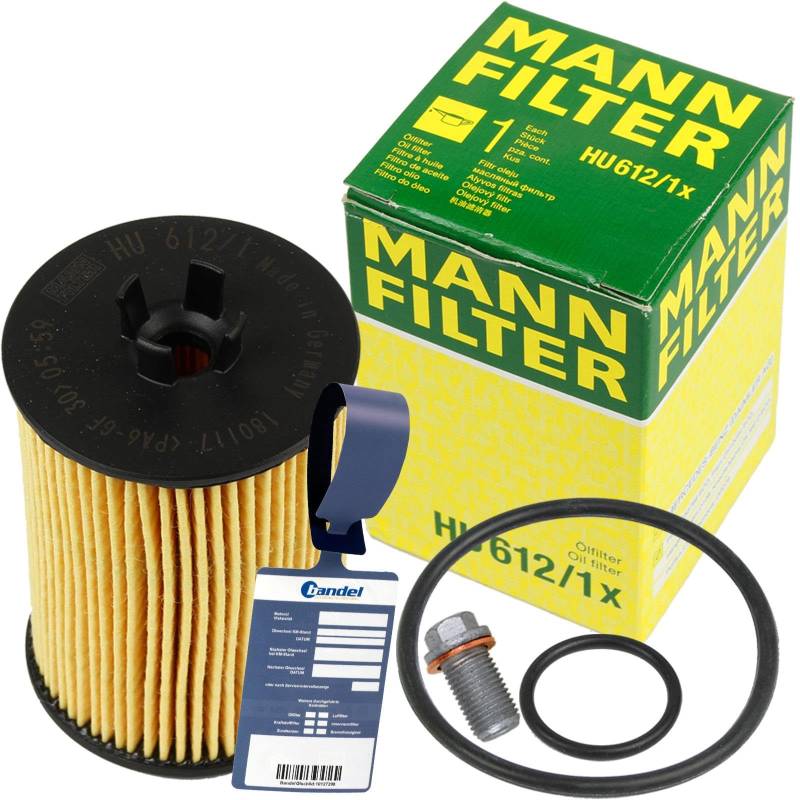 Ölfilter-Set Öl´Filtereinsatz für A Klasse W169 B Klasse W245 von BandelOne