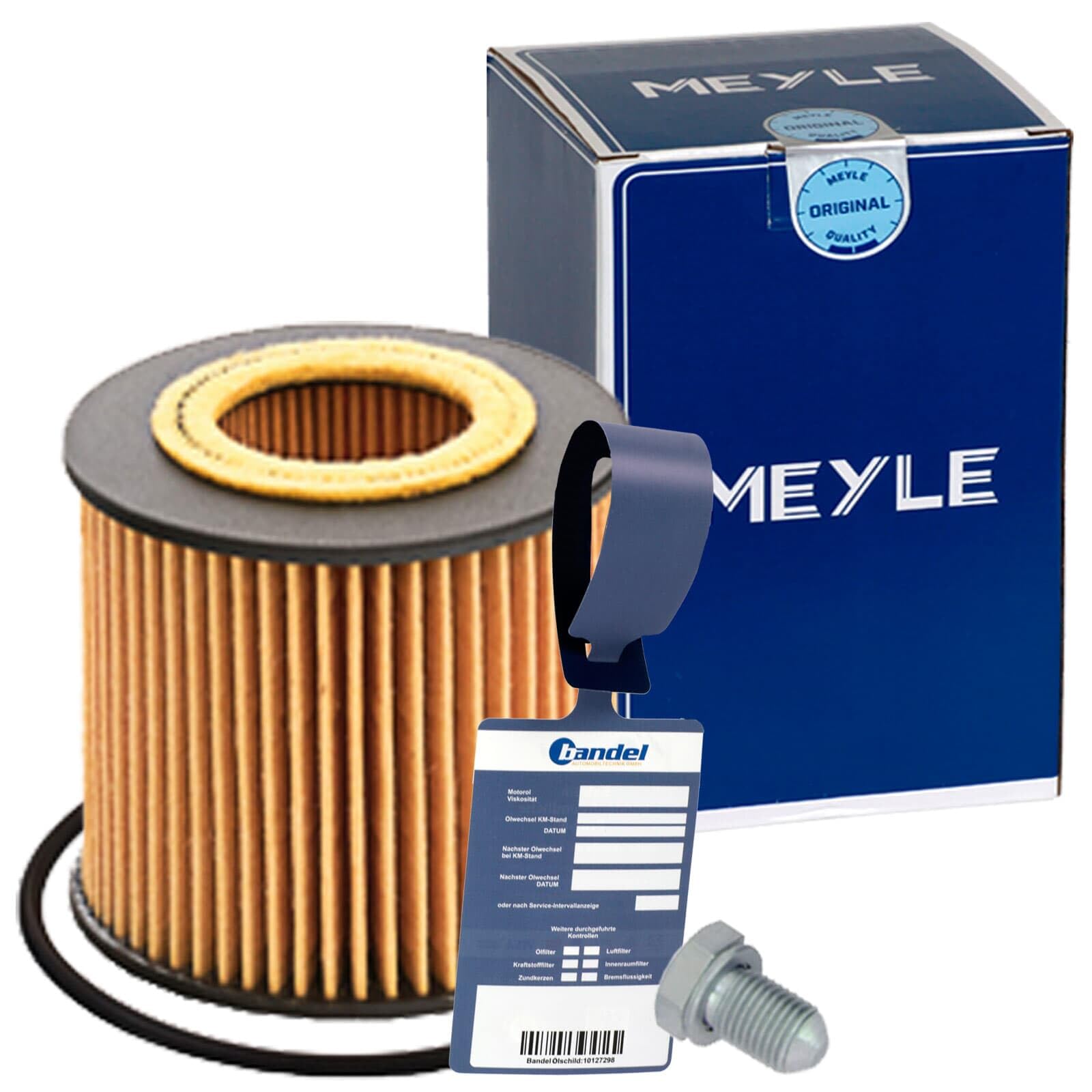 Meyle Ölfilter passend für IBIZA 4 6J 1.2 + LPG 60 + 70 PS von BandelOne