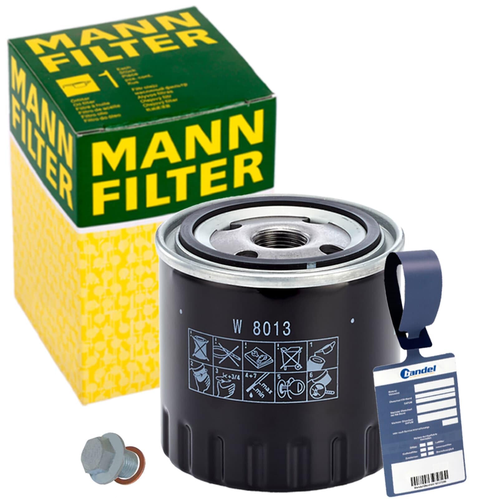 Öl-Filter Ölwechselset passend für SCENIC 3 1.9 dCi 131PS Öl-Filter Ölwechselset passend für SCENIC 3 1.9 dCi 131PS von BandelOne
