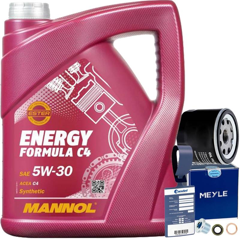 Ölfilter + 5W30 Öl für A B Klasse W176 W246 CITAN Kangoo d von BandelOne