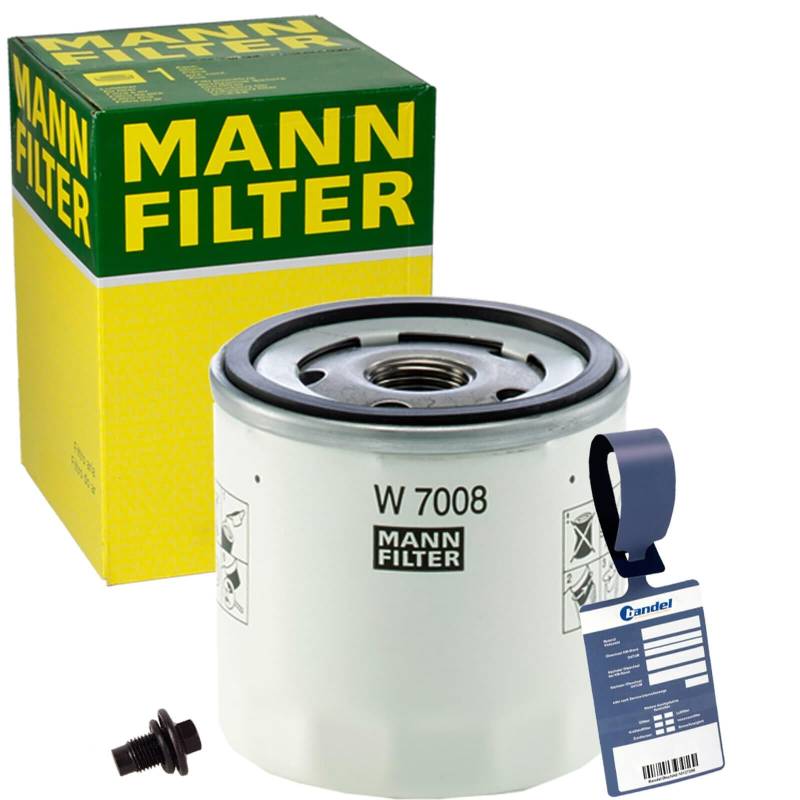 Ölfilter-Set Ölwechselset passend für Fiesta 4-6 Focus 1-3 Mondeo 4 von BandelOne