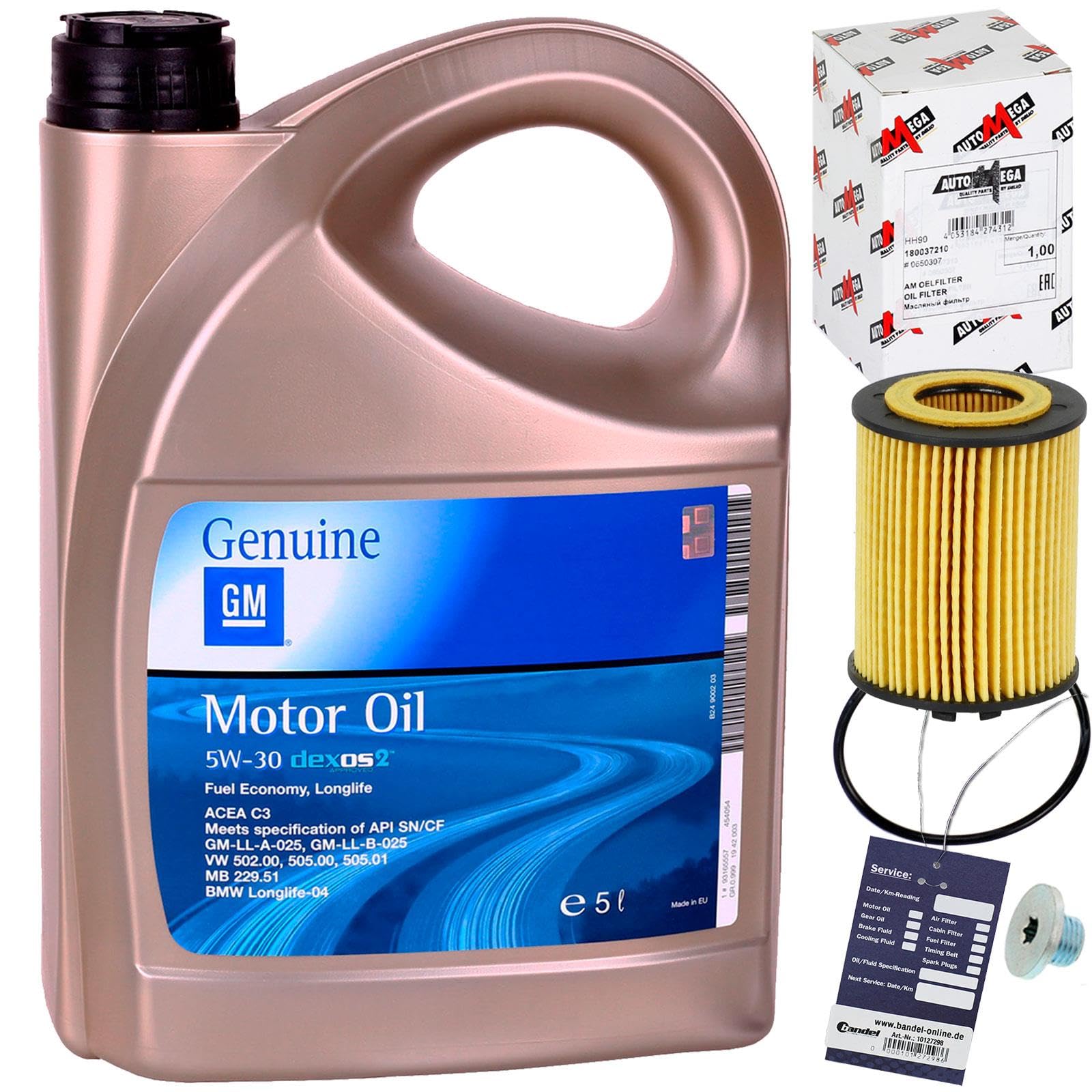 Ölfilter + 5W30 Öl 1.2 + 1.4 für AGILA Astra G H Combo Corsa D Meriva Ölfilter + 5W30 Öl 1.2 + 1.4 für AGILA Astra G H Combo Corsa D Meriva von BandelOne