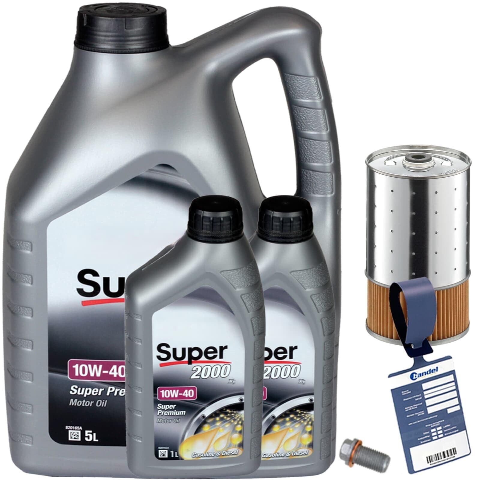 Ölwechselset + 7L 0W40 Motoröl für C Klasse W124 190 Ölwechselset + 7L 0W40 Motoröl für C Klasse W124 190 von BandelOne