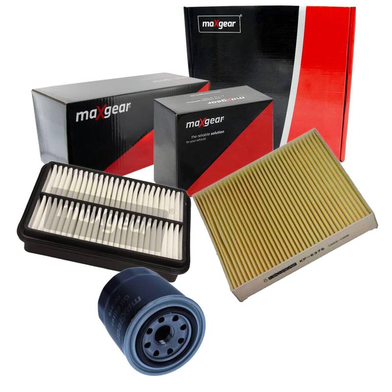 Pollenfilter + Luftfilter + Ölfilter passend für Mitsubishi ASX von BandelOne