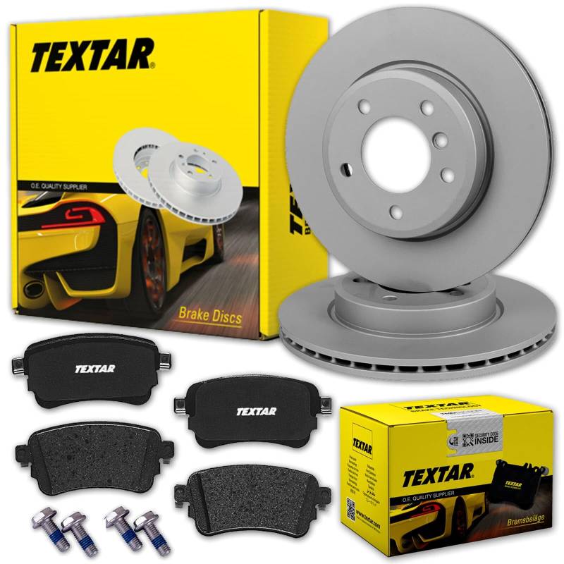 TEXTAR Bremsscheiben + Beläge hinten für Jumpy SPACETourer + Expert TRAVELLER von BandelOne
