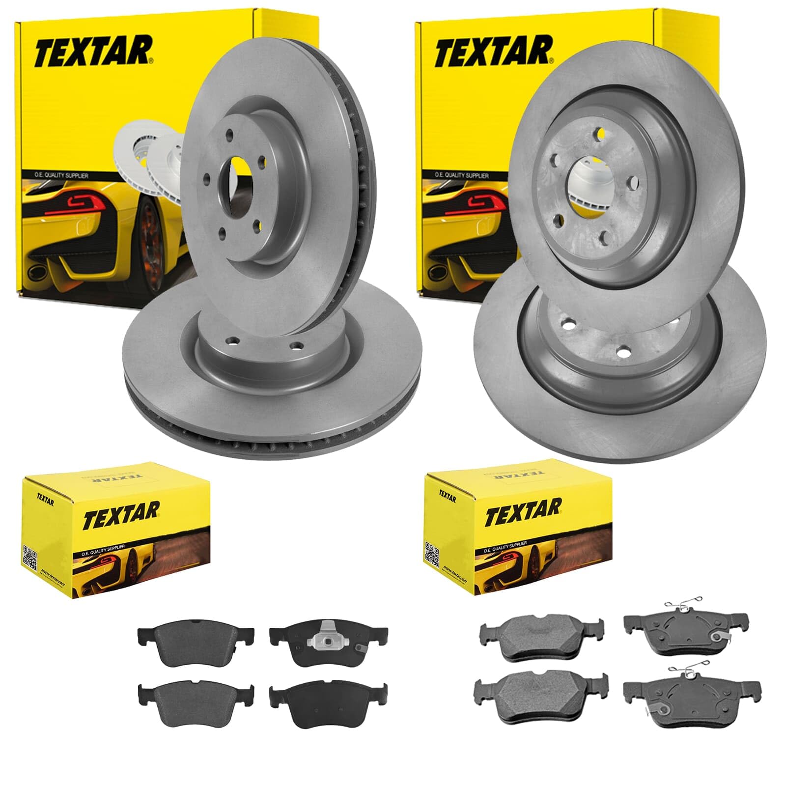 TEXTAR Bremsscheiben + Beläge vorne + hinten passend für KUGA 3 III MK3 TEXTAR Bremsscheiben + Beläge vorne + hinten passend für KUGA 3 III MK3 von BandelOne