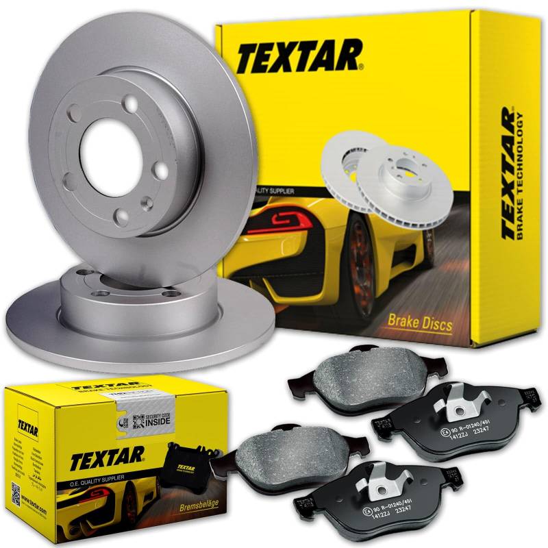 TEXTAR Bremsscheiben 282mm + Beläge hinten passend für HR-V von BandelOne