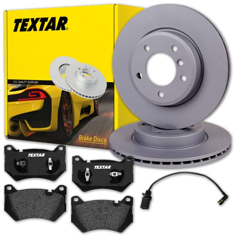 TEXTAR Bremsscheiben 338mm + Beläge vorne passend für Q5 FY auch Sportback von BandelOne