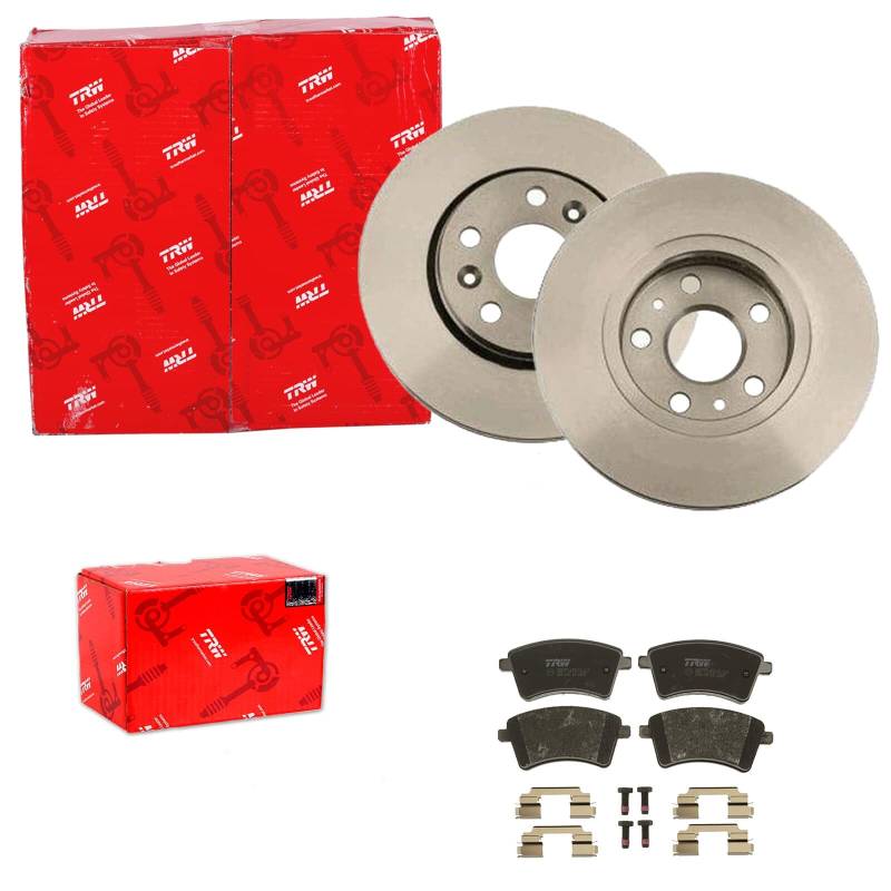 TRW Bremsscheiben 280mm + Beläge vorne passend für CITAN W415 von BandelOne