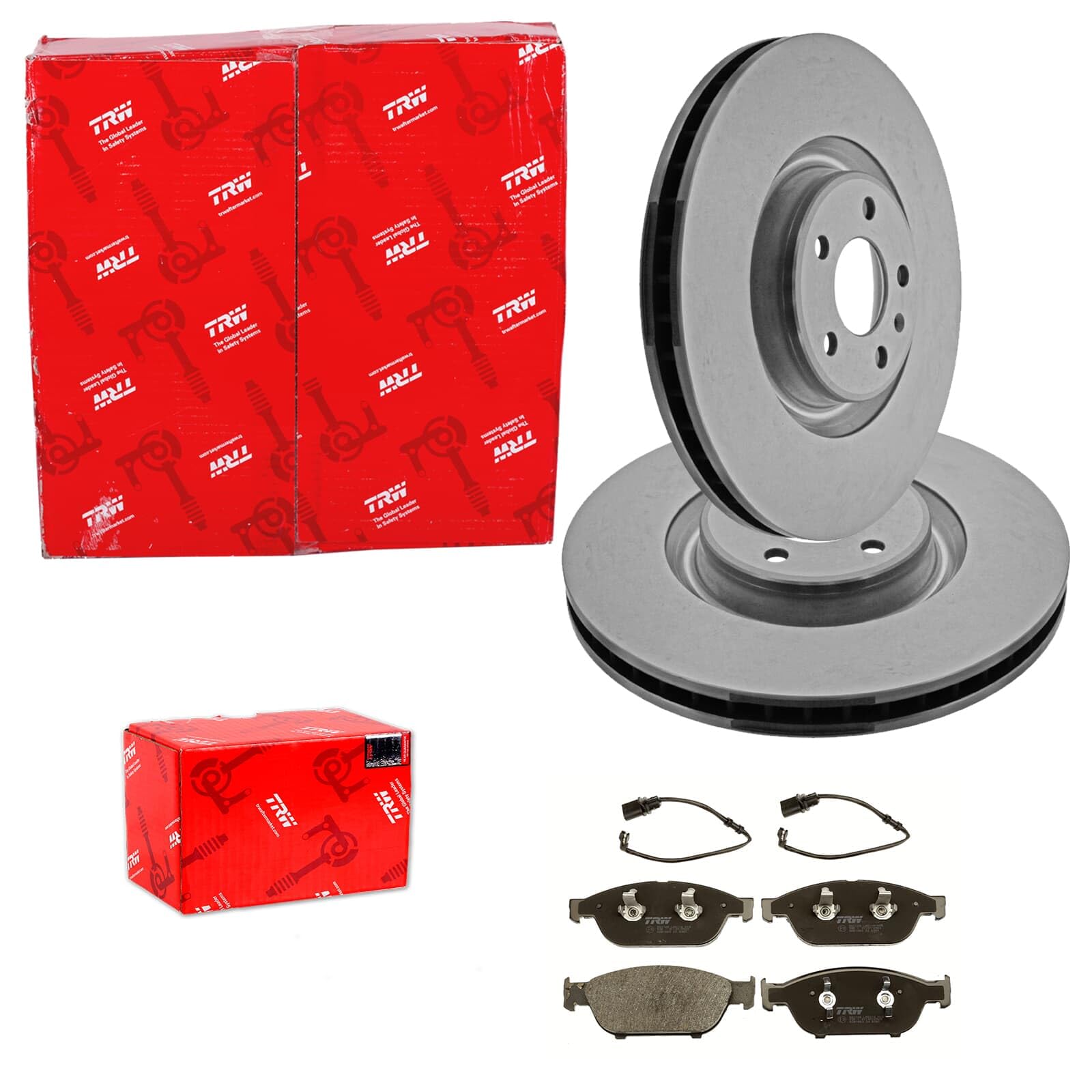 TRW Bremsscheiben 356mm + Beläge vorne passend für A6 A7 4G C7 A8 4H 4D TRW Bremsscheiben 356mm + Beläge vorne passend für A6 A7 4G C7 A8 4H 4D von BandelOne