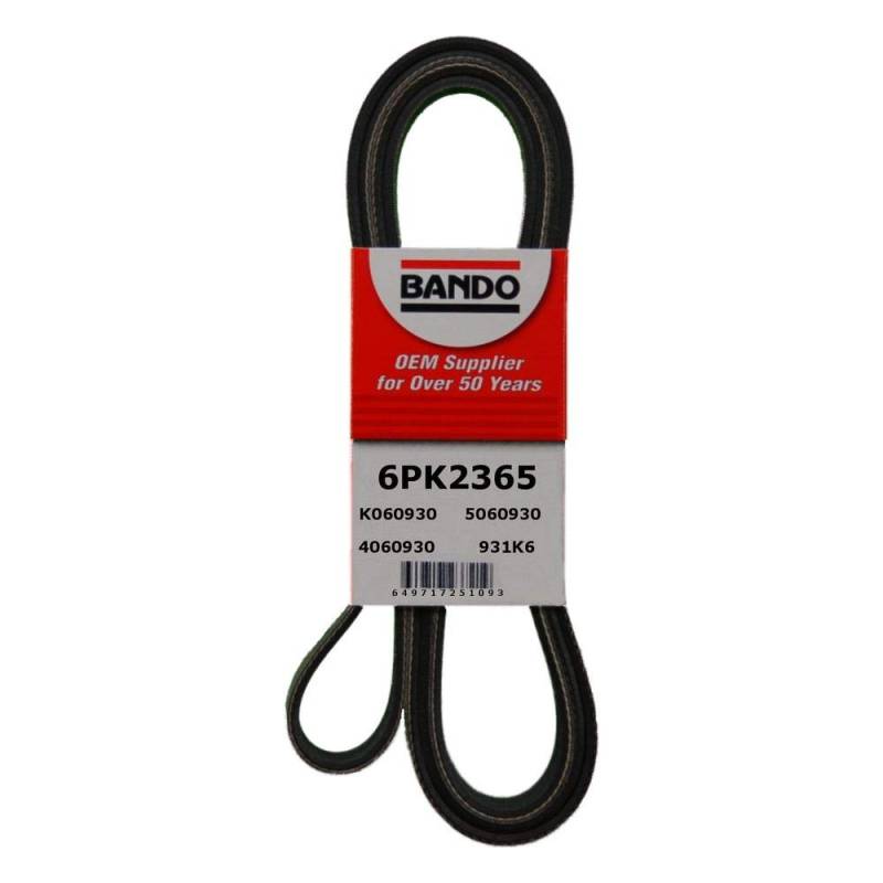 ban.do 6PK2365 Serpentinriemen in Erstausrüsterqualität von Bando USA