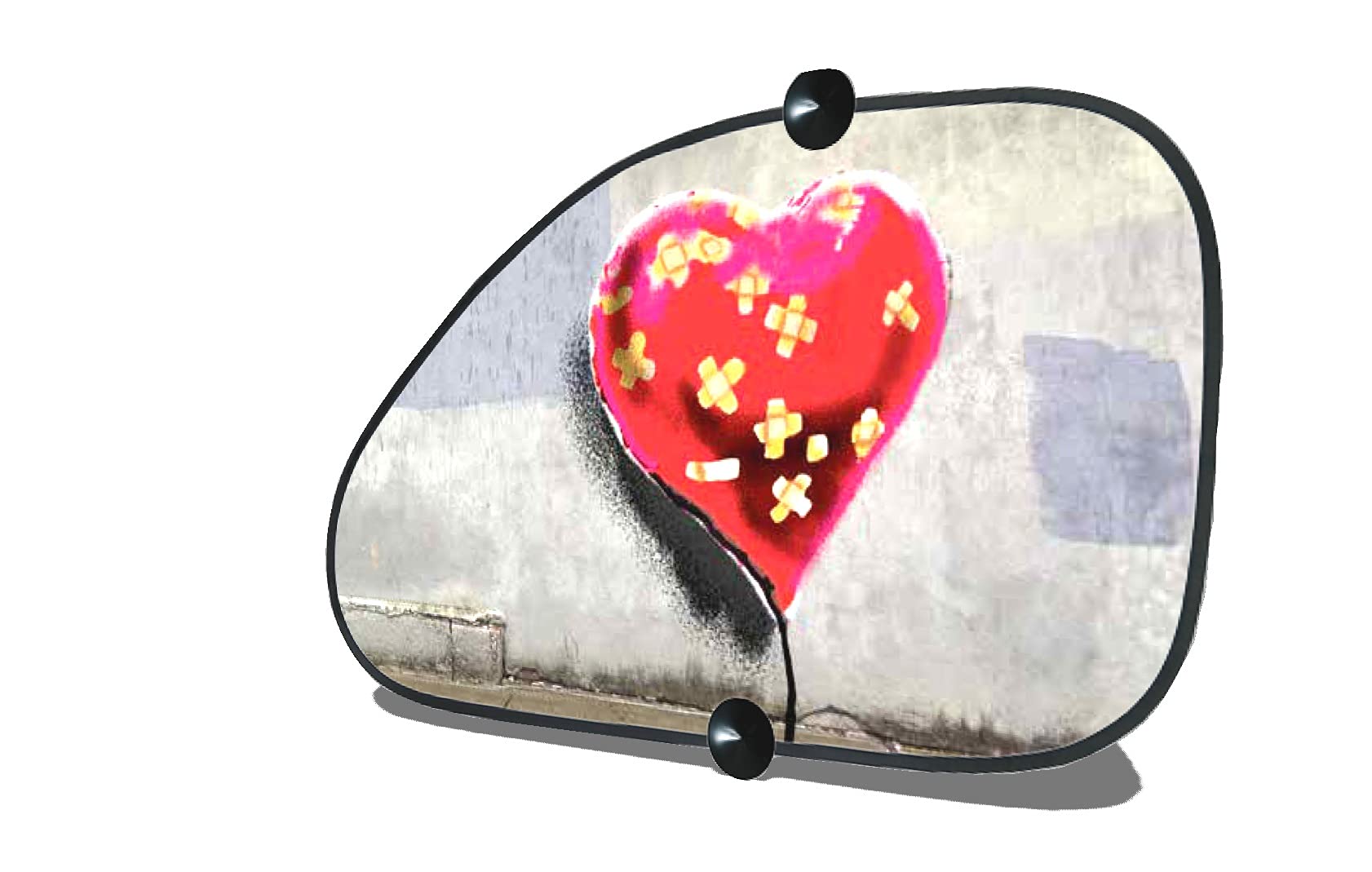 Sonnenschutz Banksy's Graffiti für die Seitenscheibe 65 x 38cm rechts # NEU Sonnenschutz Banksy's Graffiti für die Seitenscheibe 65 x 38cm rechts # NEU von Banksys