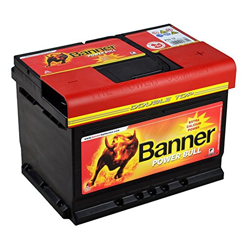Autobatterie 60AH 12V Banner Power Bull P6009 ersetzt 54Ah 55Ah 56Ah Starter Batterie von Banner