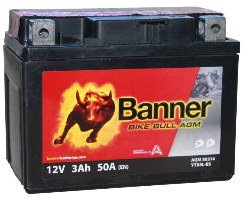 Banner 503 14 Akku Moto Bike Bull von Banner