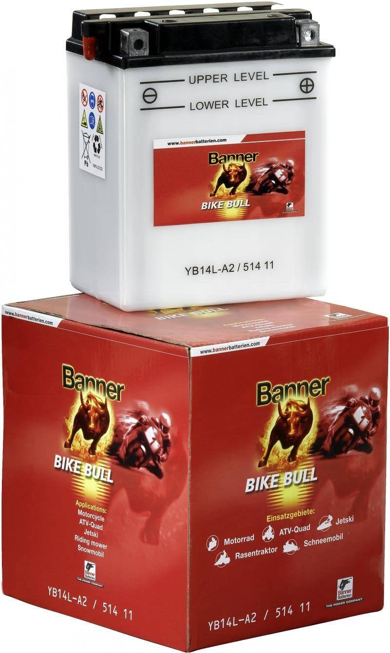 BANNER 512 11 Motorradbatterie Bike Bull von BANNER