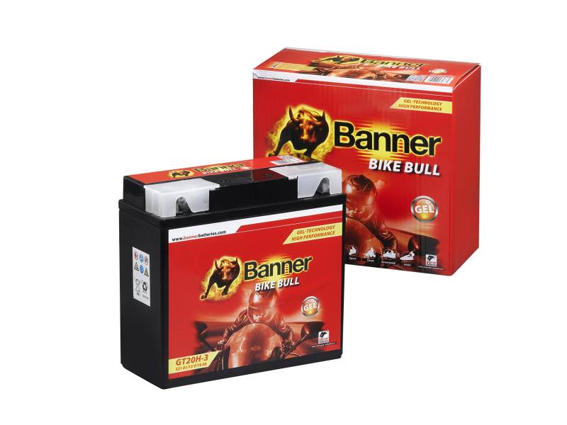 Banner 521 01 Gel Akku Moto Bike Bull Gel von Banner