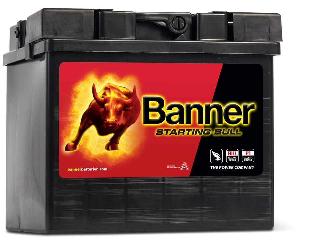 Banner 53034 Starting Bull 30Ah Autobatterie von Banner