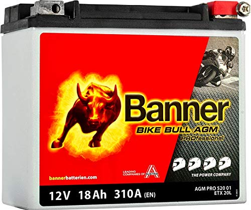 Banner AGM Pro 520 01 Akku Moto Bike Bull von Banner