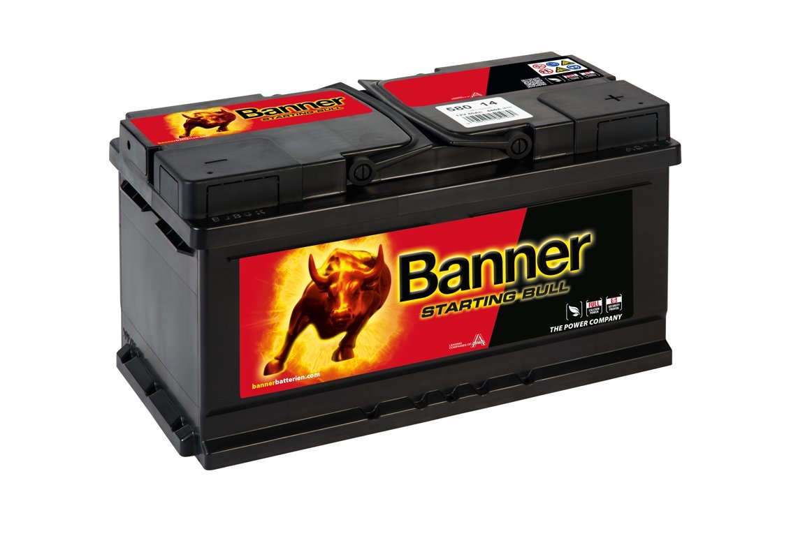 Banner Autobatterie 58014 Starting Bull 110, OEM-Qualität von Banner