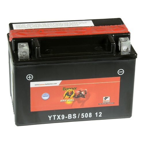 Banner Bike Bull Motorradbatterie AGM 12V 8Ah 50812 YTX9-BS by Banner von Banner