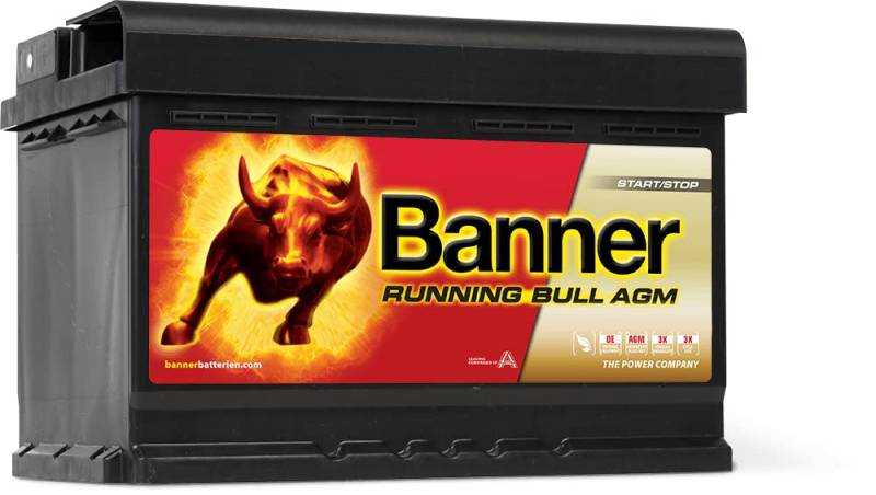 Banner Vliesbatterie Running Bull 70Ah von Banner