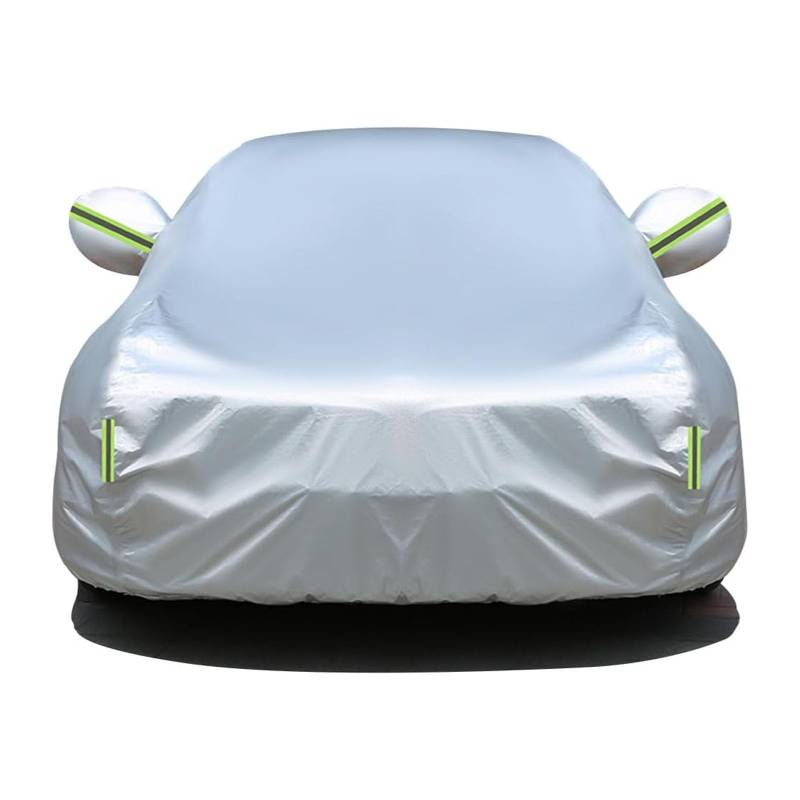 Auto Abdeckplane für Golf 8 VW MK8 2019 2020 2021 2022 2023 2024 5-Seat, Auto Abdeckplane Wasserdicht Uv-Beständig Autoabdeckung Outdoor Zubehör,D von BaoLianBaiHuo